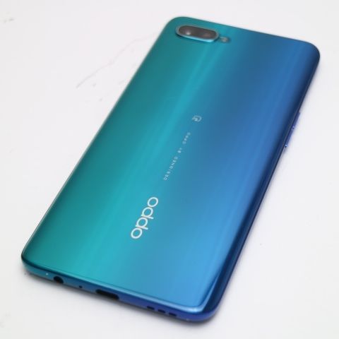 ムスビー｜安心保証 超美品 OPPO Reno A 64GB ブルー スマホ 白ロム 