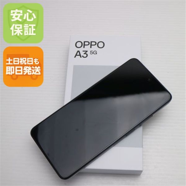 �¿��ݾ� ����̤���� SIM�ե꡼ OPPO A3 5G �֥�å�