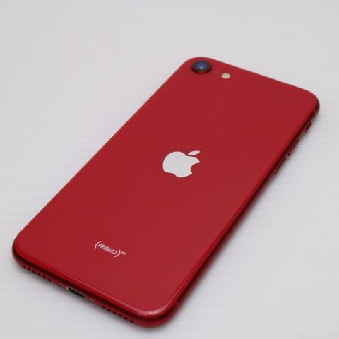 新品同様 SIMフリー iPhone SE 第2世代 気楽 256GB レッド 