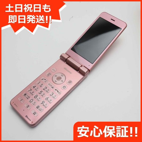 ムスビー｜安心保証付 美品 SH-01J AQUOS ケータイ ピンク 中古本体 