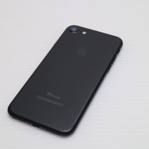 安心保証付 超美品 SIMフリー iPhone7 32GB ブラック  中古本体