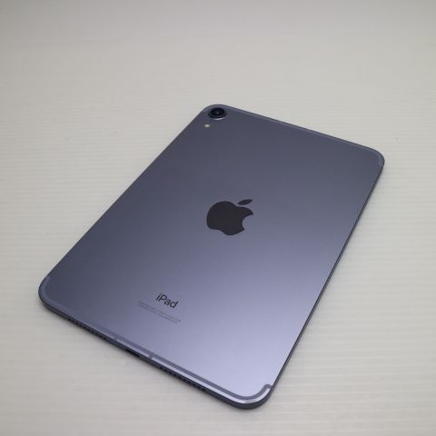 安心保証 新品同様 SIMフリー iPad mini 第6世代 256GB パープル 白ロム
