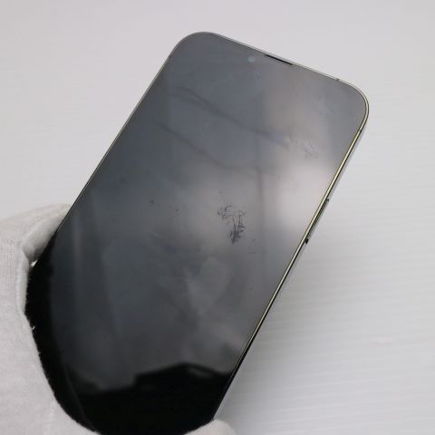 良品中古 SIMフリー iPhone13 Pro Max 128GB アルパイングリーン
