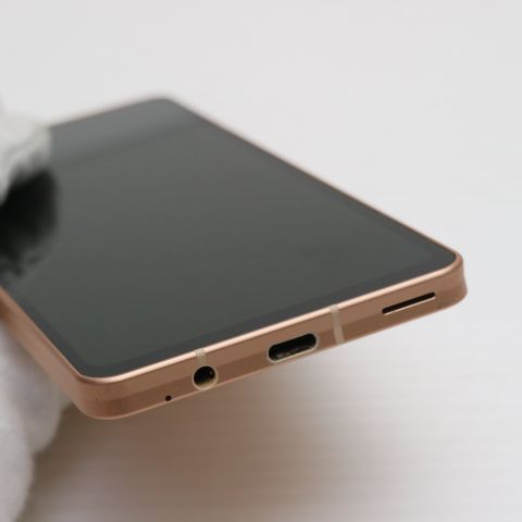 安心保証 超美品 AQUOS sense6s SHG07 ライトカッパー