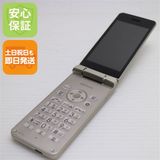 安心保証 良品中古 SH-02L AQUOS ケータイ ゴールド 本体 白ロム