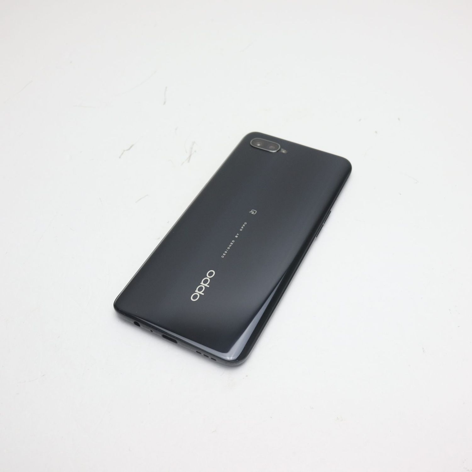ムスビー｜安心保証 超美品 OPPO Reno A 64GB ブラック スマホ 白ロム 