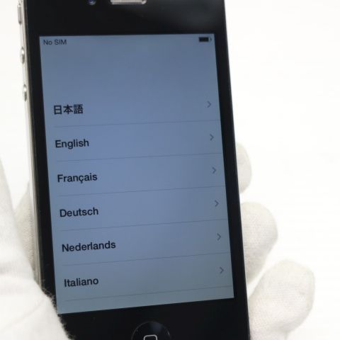 �¿��ݾ��� Ƚ��� ���� iPhone4 16GB �֥�å� ����� �������