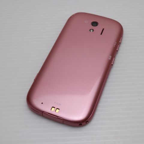 安心保証 超美品 F-03K らくらくスマートフォン me ピンク 本体 白ロム