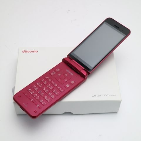 ムスビー｜安心保証 新品未使用 KY-42C DIGNO ケータイ レッド【DIGNO 