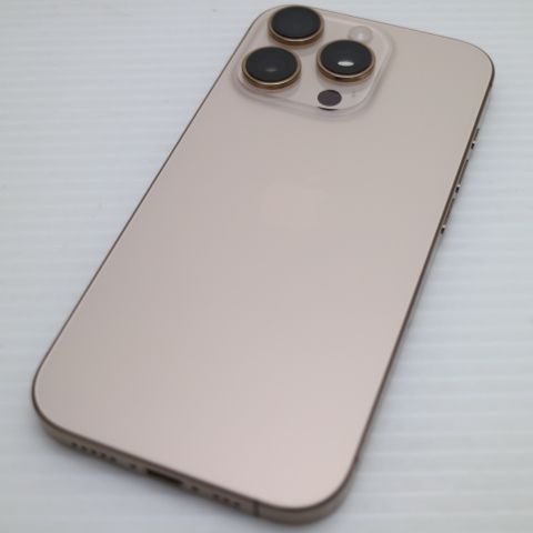 ムスビー｜安心保証 新品同様 SIMフリー iPhone 16 Pro 512GB デザート 
