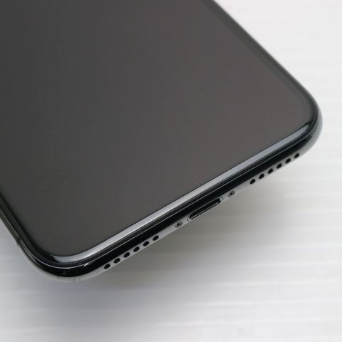 安心保証 美品 SIMフリー iPhoneX 256GB スペースグレイ 本体 白ロム