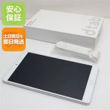 安心保証 超美品 d-01J dtab Compact シルバー 本体 白ロム