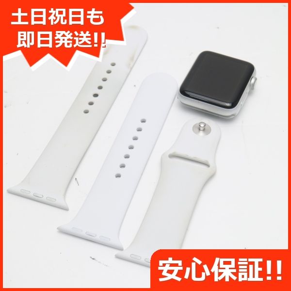 ムスビー｜美品 Apple Watch series3 42mm GPS シルバー【Apple Watch  