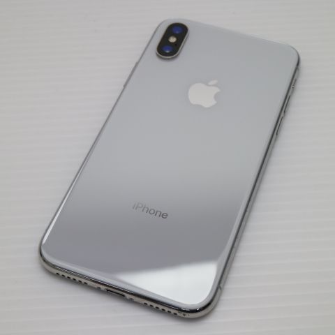 ムスビー｜安心保証 超美品 SIMフリー iPhoneX 64GB シルバー 本体 白  
