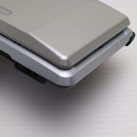 安心保証付 美品 ニンテンドーDS プラチナシルバー   中古本体