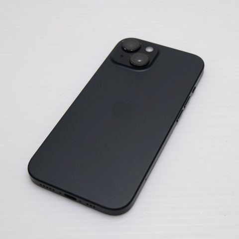 安心保証 新品同様 SIMフリー iPhone15 128GB ブラック