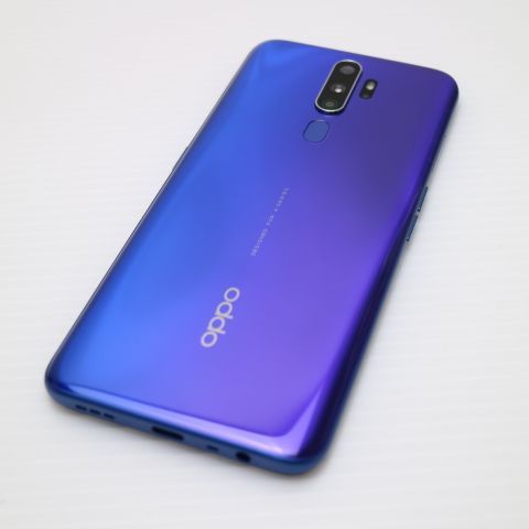 ムスビー｜安心保証 新品同様 OPPO A5 2020 ブルー スマホ 白ロム 