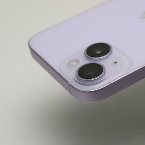 安心保証 良品中古 SIMフリー iPhone14 128GB パープル