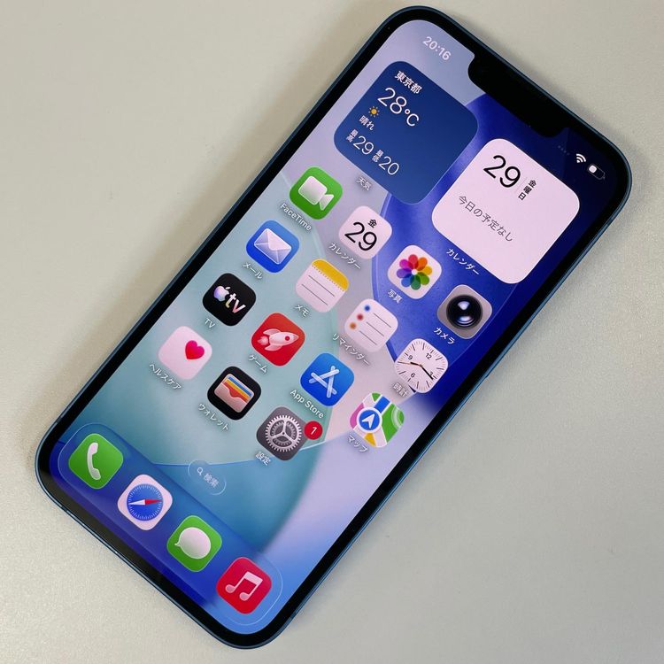 ���������¡��� iPhone 13 256GB �֥롼 SIM���å������