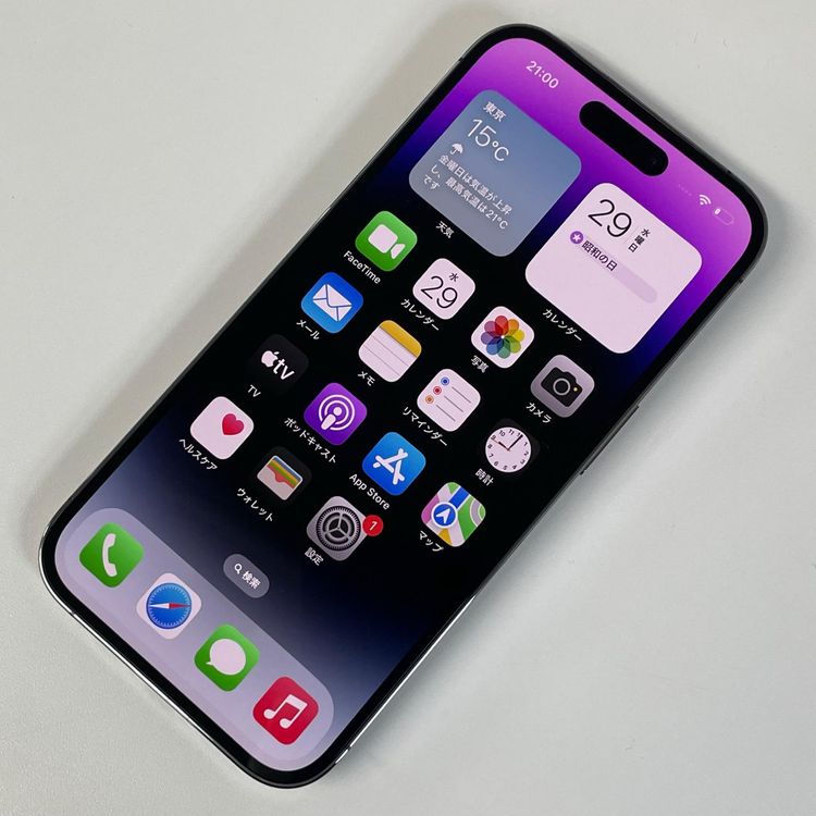 ���������¡��� iPhone 14 Pro 256GB �ǥ����ץѡ��ץ� SIM���å������