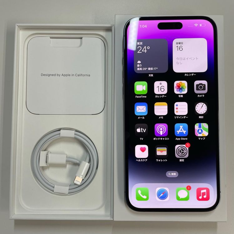 ���������¡��� iPhone 14 Pro MAX 256GB �ǥ����ץѡ��ץ� SIM���å������