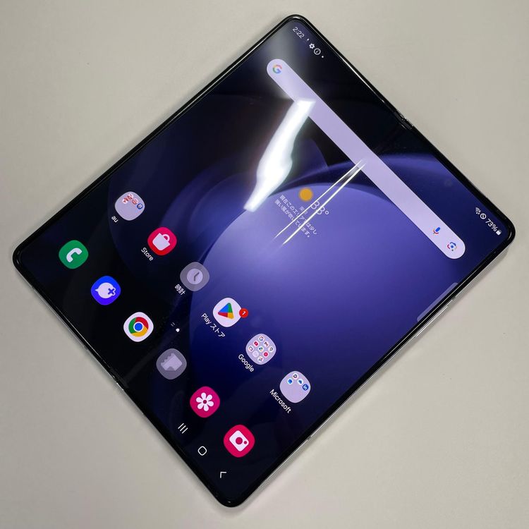 ���������¡��� Galaxy Z Fold5 SCG22 256GB ���������֥롼 SIM���å������