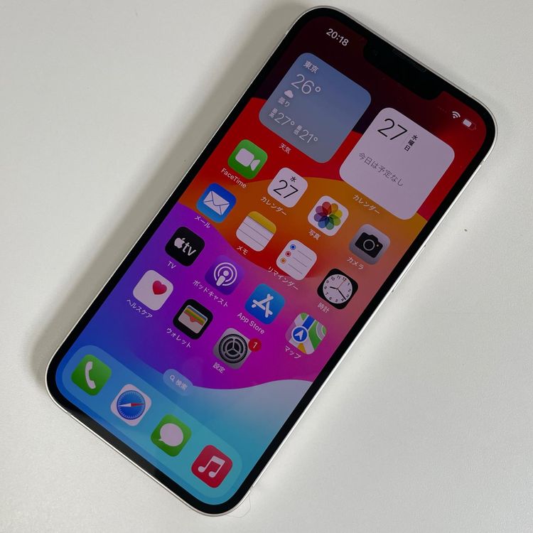 ���������¡��� iPhone 13 128GB �������饤�� SIM���å������
