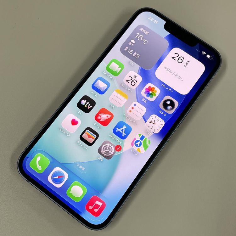 ���������¡��� iPhone 14 256GB �֥롼 SIM���å������