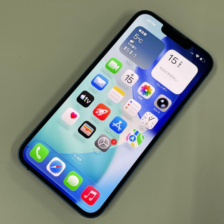 ���������¡��� iPhone 13 256GB �֥롼 SIM���å������