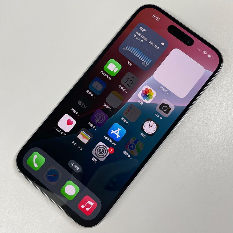 ���������¡��� iPhone 16 128GB �ۥ磻�� SIM���å������