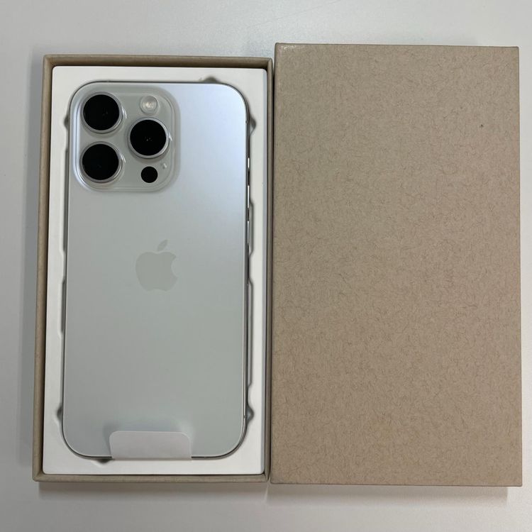 ���������¡��� iPhone 15 Pro 128GB �ۥ磻�ȥ����˥��� SIM���å������