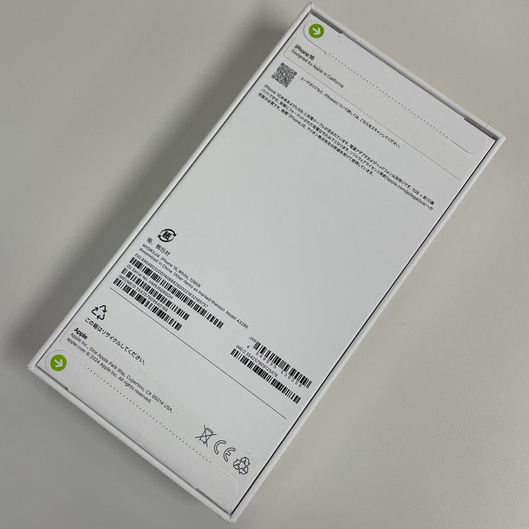 iPhone 16 128GB �ۥ磻�� SIM���å������