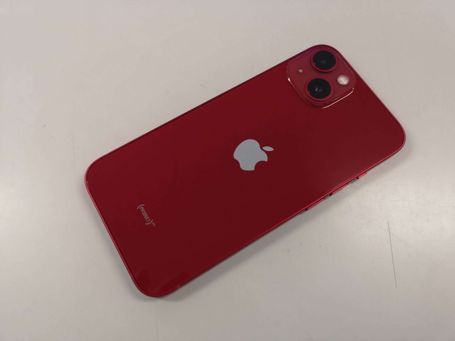 ムスビー｜☆赤ロム保証☆au iPhone 13 128GB レッド 電池100％ SIM  