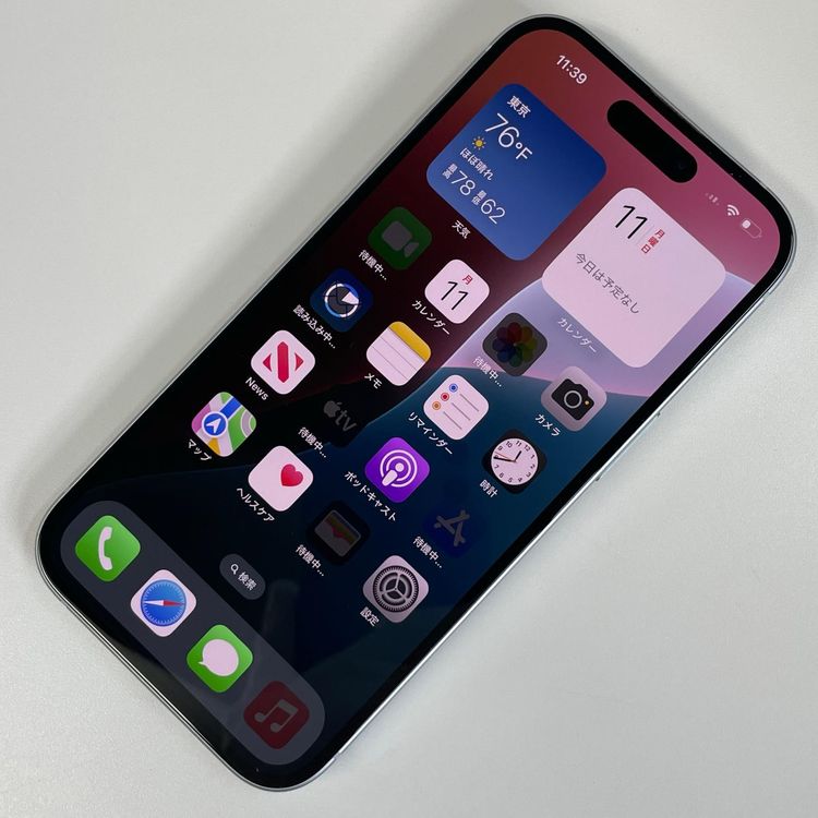 ���������¡��� iPhone 15 256GB �֥롼 SIM���å������