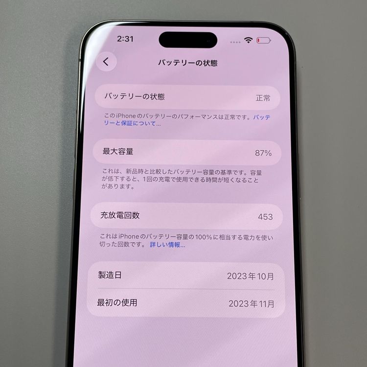 iPhone 15 Pro Max 256GB �ʥ���������˥��� SIM���å������