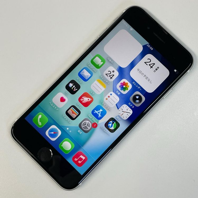 ���������¡��� iPhone SE(��2����) 64GB �ۥ磻�� SIM���å������