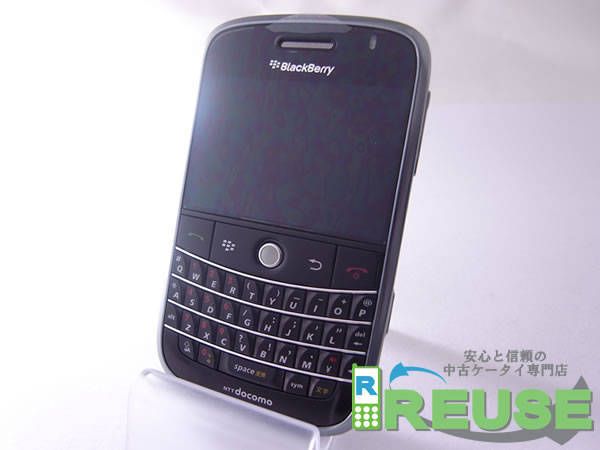 ムスビー｜【新品同様】BlackBerry Bold 9000 ブラック ☆外装交換品