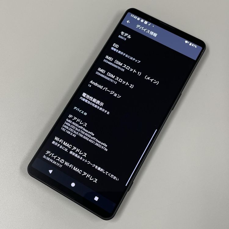 ¡ Xperia 1 VI SOG13 ֥å SIMå