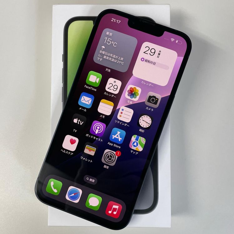 ���������¡��� iPhone 14 128GB �ߥåɥʥ��� SIM���å������