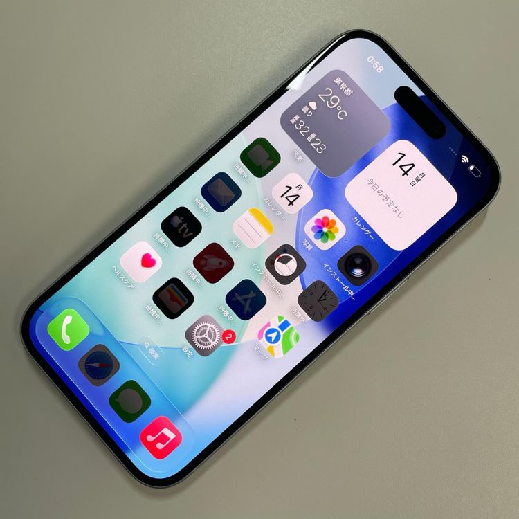 ���������¡��� iPhone 15 256GB �֥롼 SIM���å������