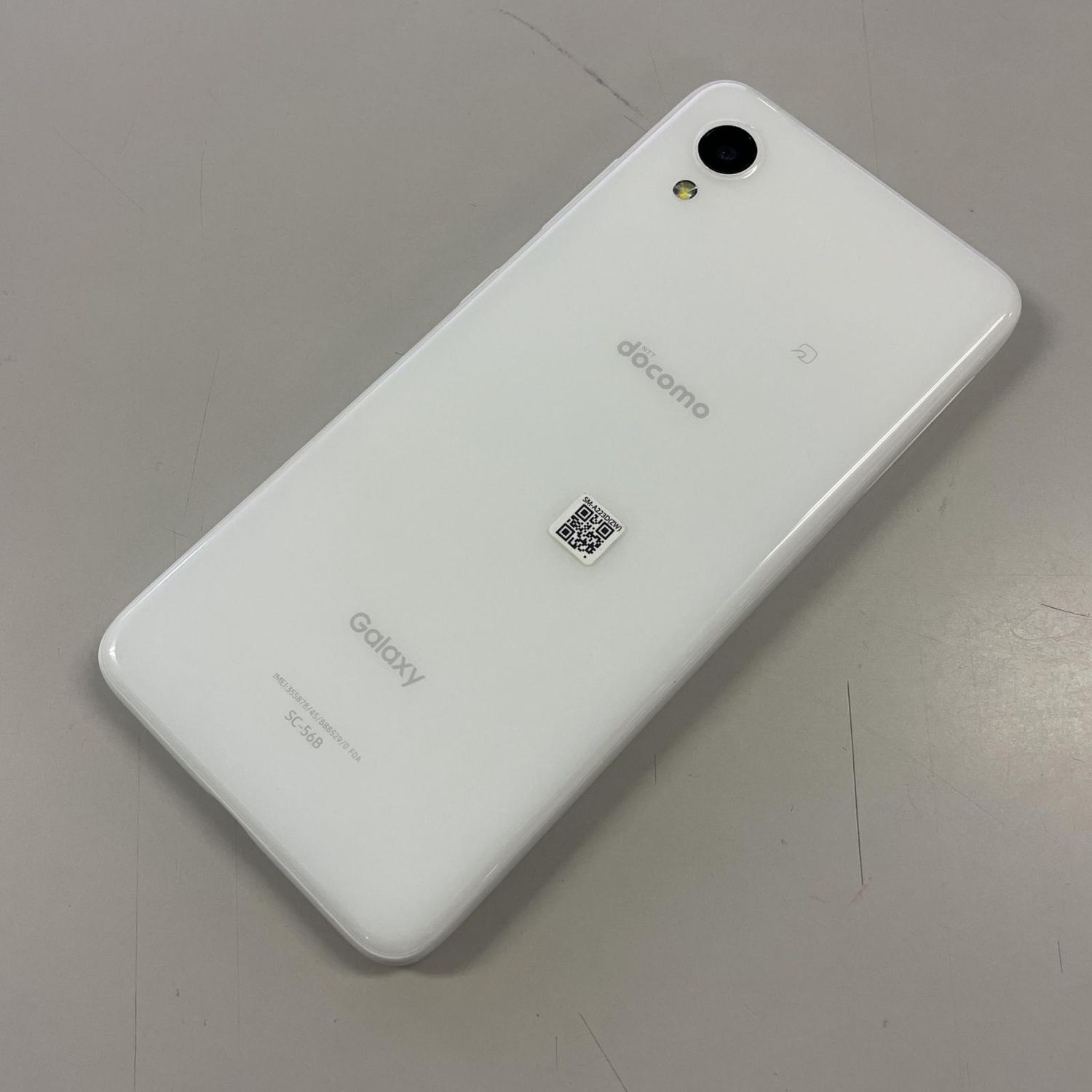 ムスビー｜☆利用制限〇☆ Galaxy A22 5G SC-56B ホワイト SIMロック 