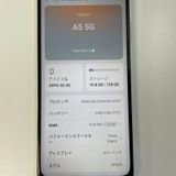 ���������¡��� A5 5G OPG06 �ۥ磻�� SIM���å������