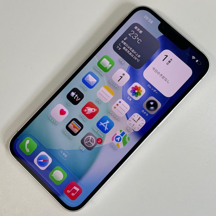 ���������¡��� iPhone 14 128GB �������饤�� SIM���å������