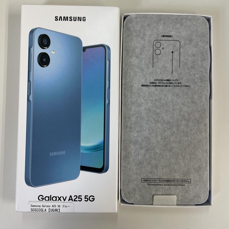 ���������¡��� Galaxy A25 5G SCG33 �֥롼 SIM���å������