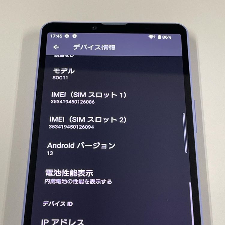 ���������¡��� Xperia 10 V SOG11 ��٥���� SIM���å������