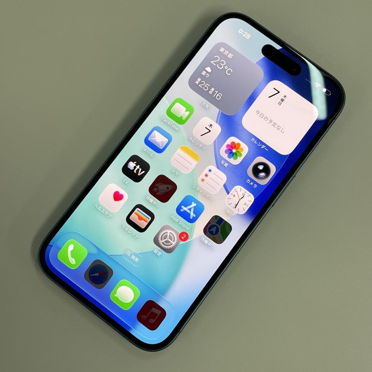 ���������¡��� iPhone 16 128GB �ƥ����� SIM���å������