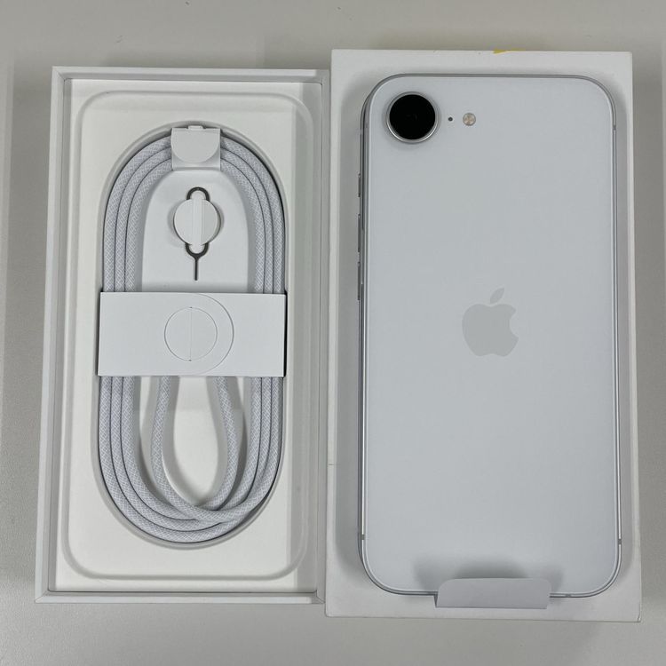 ���������¡��� iPhone 16e 128GB �ۥ磻�� SIM���å������