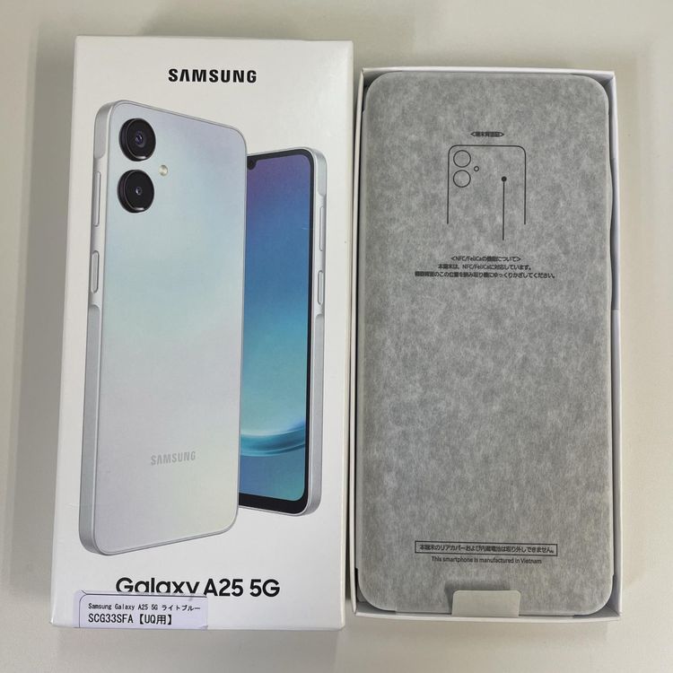 ���������¡��� Galaxy A25 5G SCG33 �饤�ȥ֥롼 SIM���å������