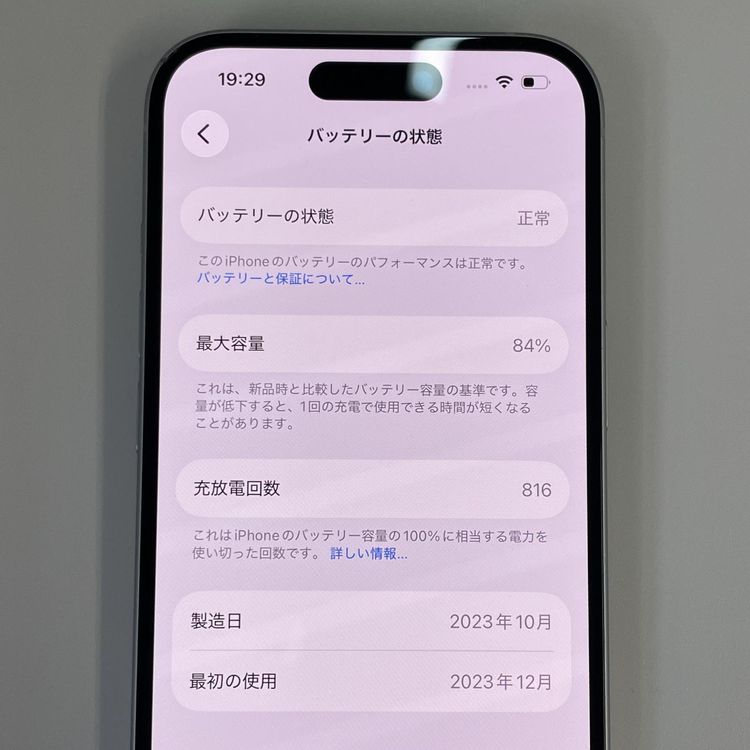 ���������¡��� iPhone 15 128GB �֥롼 SIM���å������