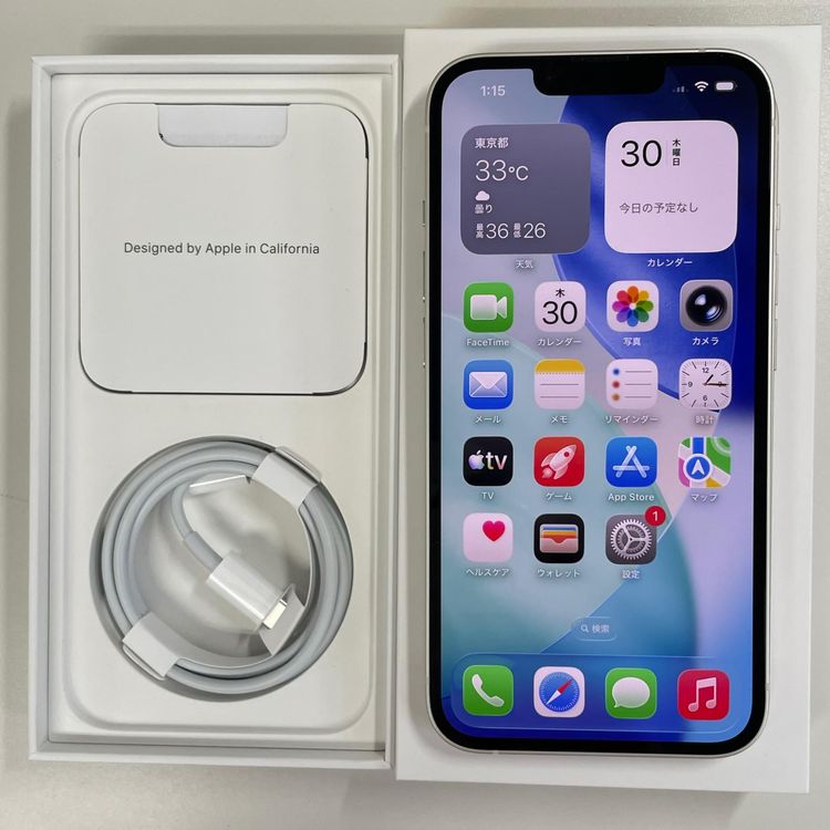 ���������¡��� iPhone 13 128GB �������饤�� SIM���å������